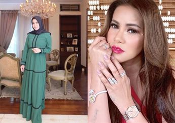 Intip Penampilan Berhijab Olla Ramlan di Bandara dengan Tas Mewah Gucci