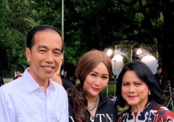 Kenakan Busana Corak Etnik, Penampilan Iriana Jokowi Kembali Banjir Pujian Saat Foto Bareng Inul Daratista