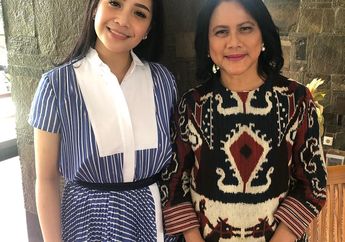 Bersanding dengan Artis yang Kenakan Pakaian Seharga Belasan Juta, Penampilan Iriana Jokowi dengan Baju Etnik Banjir Pujian!
