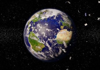 Ada Sampah Plastik yang Terlihat di Luar Angkasa? Kok Bisa Ya?