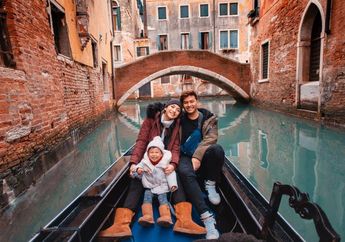  Seru Sekaligus Menantang, Chelsea Olivia dan Glenn Alinskie Ajak Putri Kecilnya Liburan Keliling Eropa