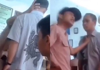 Sambil Menuduk Malu, Siswa SMP di Gresik yang Viral karena Merokok dan Tantang Gurunya Minta Maaf