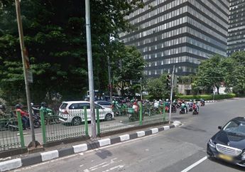 Detail Ujicoba Dishub, Satu Jalur di Kawasan Gedung Landmark