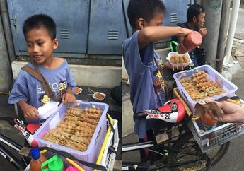 Baru Berusia 12 Tahun Sudah Jualan Cilok, Bocah Laki-laki di Tangerang Selatan Ini Ternyata Berjuang Hidupi 2 Adiknya Sendirian