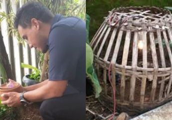 Hamish Daud Kubur Ari-ari Putrinya dalam Kendil, Ternyata Ini Makna Dibalik Tradisi Tersebut 