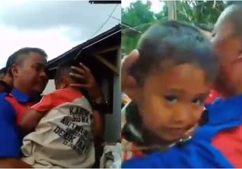 Sedih Dapati Ibunya Meninggal di Dalam Bus, Anak Nurhayati Menangis di Pelukan Sopir: Kenapa Mamah Tidur Terus?