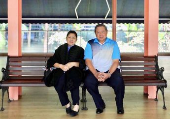 Dijaga oleh SBY dan Cucunya, Ani Yudhoyono: Yang Senior Jaga Memo, Yang Yunior Menghibur Pepo