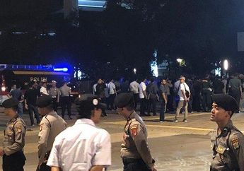 BREAKING: Terdengar Suara Dentuman di Area Nobar Debat Kedua Pilpres 2019, Saksi Lihat Mobil Melintas saat Terjadi Ledakan