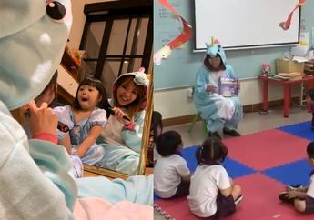 Buktikan Rasa Sayangya, Gisella Anastasia Rela Jadi Unicorn di Kelas Gempita  