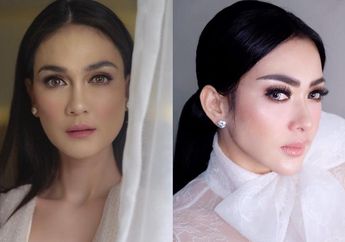 Adu Gaya Luna Maya VS Calon Istri Reino Barack Syahrini dengan Makeup Bold, Siapa Lebih Keren?