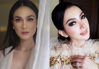 Beda Gaya Makeup Luna Maya VS Calon Istri Reino Barack Syahrini, Siapa yang Paling Cetar?