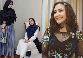 Manis dan Santun, Prilly Latuconsina Berhijab Curi Perhatian Saat Foto Bareng Shireen Sungkar dan Zaskia Sungkar