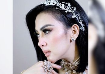 Menikah Secara Tertutup Hari Ini, Lihat Prediksi Headpiece Mewah dan Glamor Syahrini di Hari Pernikahan