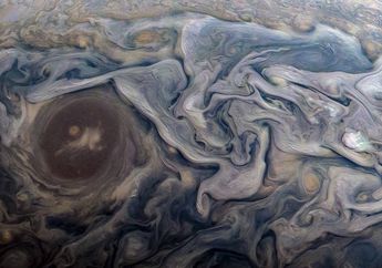 Keren, Awan di Planet Jupiter Terlihat Seperti Sebuah Lukisan, lo!