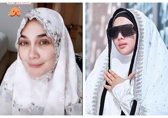 Beda Gaya Luna Maya dan Syahrini Kenakan Hijab saat Jalani Ibadah Umroh, Anggun yang Mana nih?