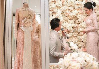 Inspirasi Tren Model Kebaya Modifikasi Ala Syahrini untuk Lamaran ala Fashion Desainer Tanah Air