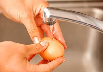 Berbahaya! Jangan Cuci Telur Saat Akan Dimasak, Simak Penjelasannya!