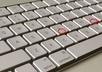 Kenapa Ada Garis Timbul di Huruf F dan J pada Keyboard? ini Jawabannya