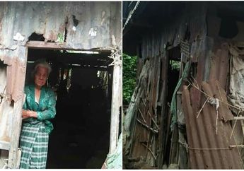 Kisah Nenek Ceno, 30 Tahun Tinggal di Rumah Reyot 3x3 Meter, Bahkan Tak Lebih Baik dari Kandang Ayam