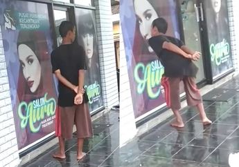 Bertingkah Konyol di Salon Kecantikan, Pria Ini Disebut Netizen Jomblo Akut!