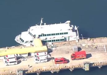 Bak Adegan dalam Film, Diduga Tabrak Paus, Kapal Feri sampai Retak dan 87 Penumpang Cedera