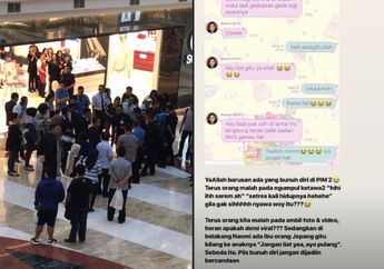 Miris, Lihat Orang Diduga Hendak Bunuh Diri dari Lantai 3, Pengunjung Pondok Indah Mall Justru Tertawa dan Melihat Saja