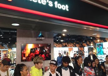 The Athlete's Foot Jadi Wadah Beragam Brand Sepatu Ternama Dunia