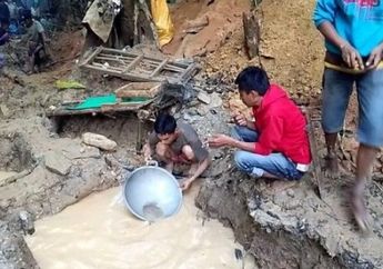 Warga di Latambaga Mendadak Kaya Akibat Air Danau Dipenuhi Emas