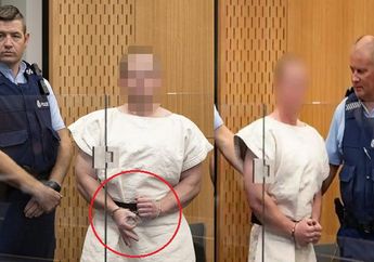 Terungkap, Arti Gestur Tangan Teroris Penembakan Masjid di Selandia Baru yang Ditunjukan Sambil Nyengir, Ada Kode Tersembunyi di Baliknya!