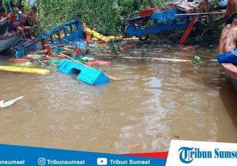Pohon Selamatkan Seorang Balita dan Orang Tuanya Dari Kecelakaan Speedboat di Sungai Musi