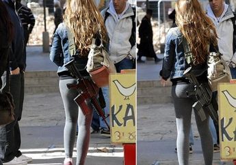 Seakan Siap Perang, Meski Libur Tentara Cantik Israel Ini Berkeliaran Lengkap dengan Senjatanya, Ini 5 Hal Unik yang Hanya Anda Temukan di Israel