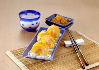 Ingin Jadikan Mangga Sebagai Camilan? Coba Buat Roll Mango Sticky Rice yuk!