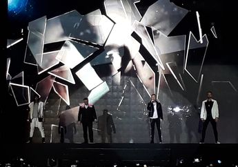 Boyzone Ucapkan Terima Kasih Kepada Penggemar di Indonesia dalam Konser Perpisahan