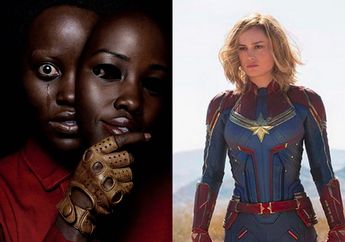 &lsquo;Captain Marvel&rsquo; Dikalahkan oleh Film &lsquo;Us&rsquo; di Box Office Hollywood Minggu Ketiga!