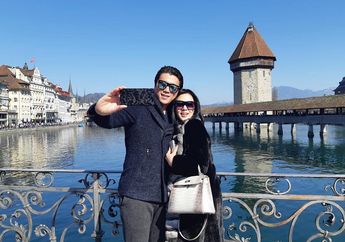 Pulang Bulan Madu dari Swiss, Syahrini Ajari Suami Belajar Bahasa Sunda, Intip Lucunya Reino Barack Saat Ucapkan Kata 'Pangaosan'