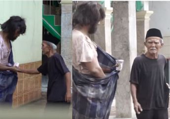 Niat Kasih Uang Kakek Penjaga Masjid, Baim Wong Malah Dikira Maling Kotak Amal