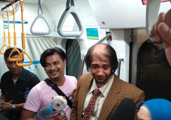 Reza Rahadian Janji Akan Sering Menggunakan Moda Transportasi MRT
