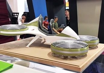 Niatnya Berinovasi di Bidang Otomotif, Malaysia Malah Buat Konsep Mobil Terbang Mirip Kipas Angin