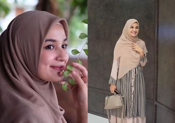 Shireen Sungkar Tampil Anggun dalam Busana Hijab Syar'i untuk Kondangan, Cocok Jadi Inspirasi!