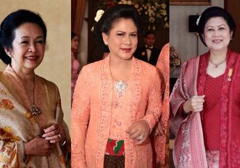 Hari Kartini 2019: Intip Inspirasi Kebaya Ala Para Ibu Negara, Mulai dari Iriana Widodo Hingga Ani Yudhoyono