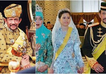 Menengok Kontroversi Pernikahan Sultan Hassanal Bolkiah, Punya 3 Istri dengan Profesi yang Berbeda