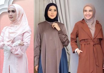 Pengajian Bareng Fenita Arie dan Zaskia Sungkar, Syahrini Tampil Beda dalam Balutan Hijab Santun