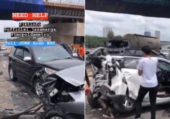 Kecelakaan di Tol BSD yang Libatkan 4 Mobil, Berikut Cara Mudah Hindari Tabrakan Beruntun di Tol