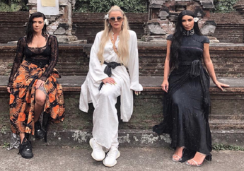 Pamer Liburan di Bali, Kim Kardashian Terpukau dengan Gajah Indonesia