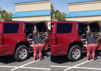 Membiarkan Anaknya Kencing di Parkiran Pom Bensin, Seorang Ibu Terancam Dipenjara!