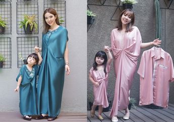 Rekomendasi Tempat Belanja Baju Lebaran Kaftan Couple Ibu dan Anak Ala Gisella Anastasia di Pusat Grosir Tanah Abang, Murah Banget!