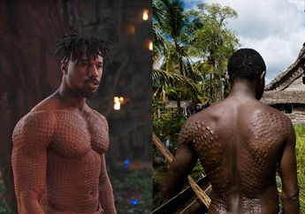 Layaknya Film Black Panther, Suku Chambri Punya Tradisi Lukai Tubuhnya Sendiri agar Menyerupai Buaya