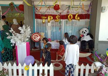 Unik! TPS di Sumatera Barat ini Sediakan Taman Bermain Untuk Anak dan Spot Selfie