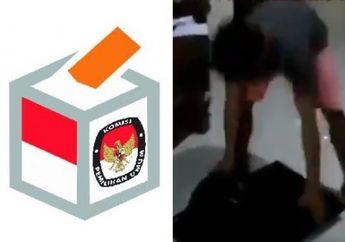 Viral Video Pria Marah-marah Hingga Unboxing TV Sendiri Lantaran Tak Percaya Hasil Quick Count Pemilu 2019