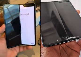 Baru Dipakai 2 Hari, HP Lipat Samsung Galaxy Fold Seharga Rp 27 Juta Langsung Rusak